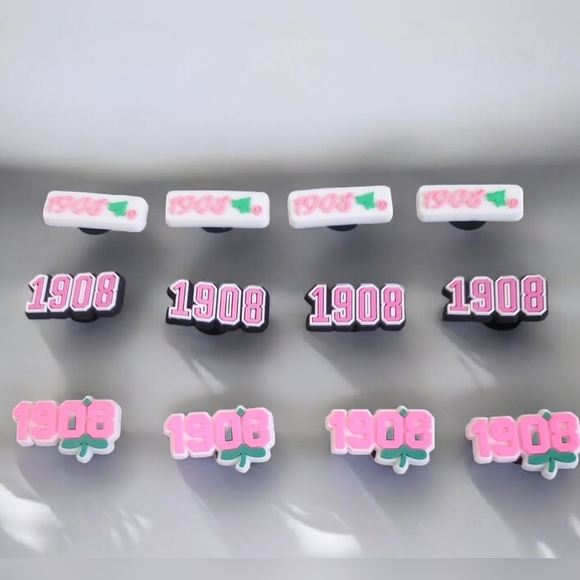 AKA Sorority Croc Charms - Picture 1 of 2